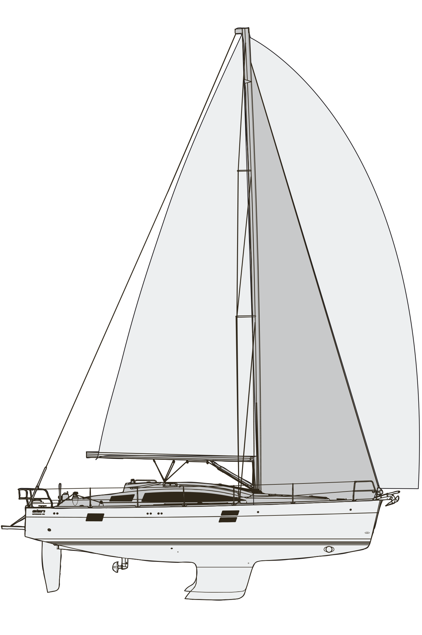 Impression 40.1 Elan sailing yacht