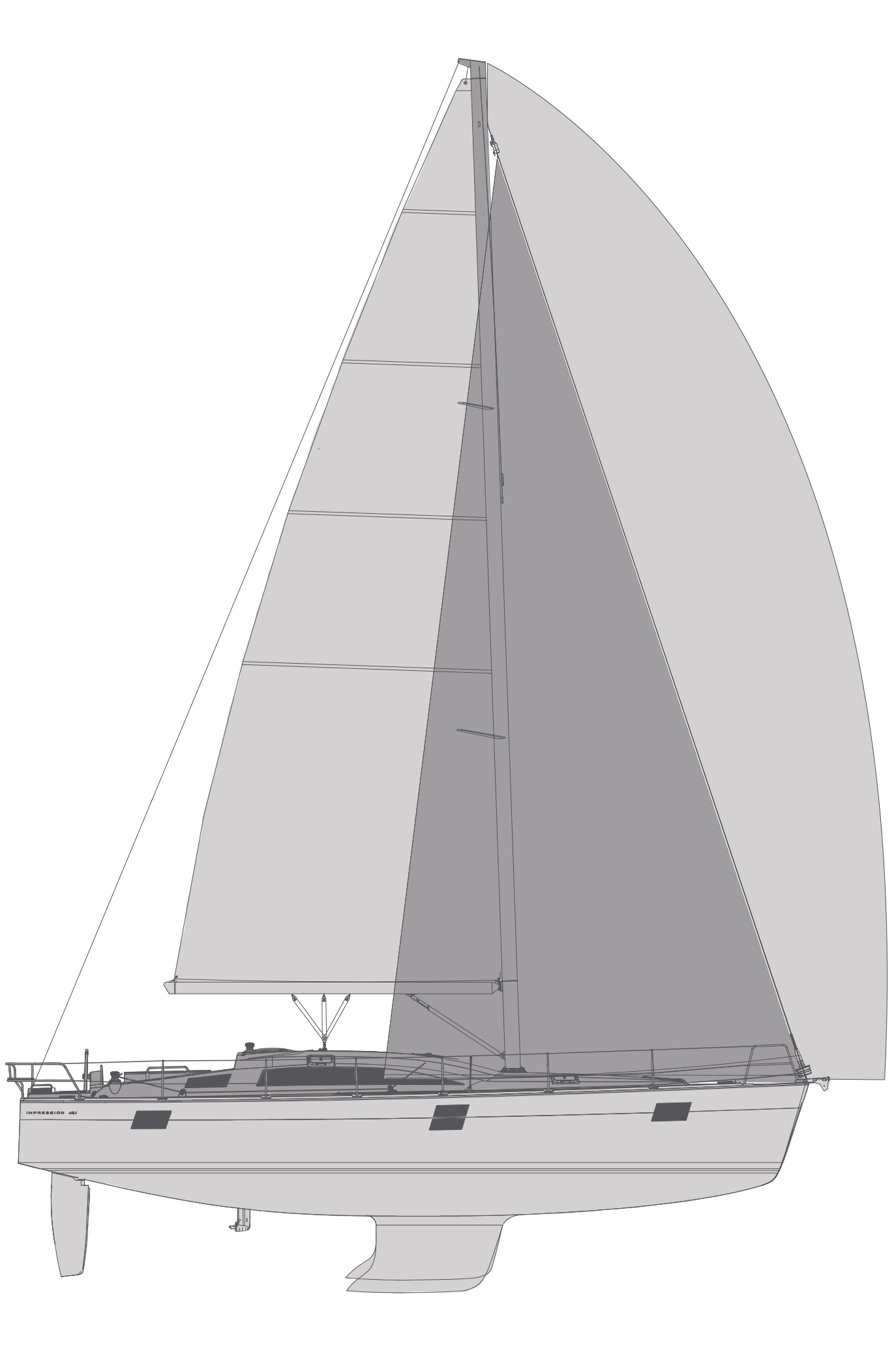 Impression 40.1 Elan sailing yacht